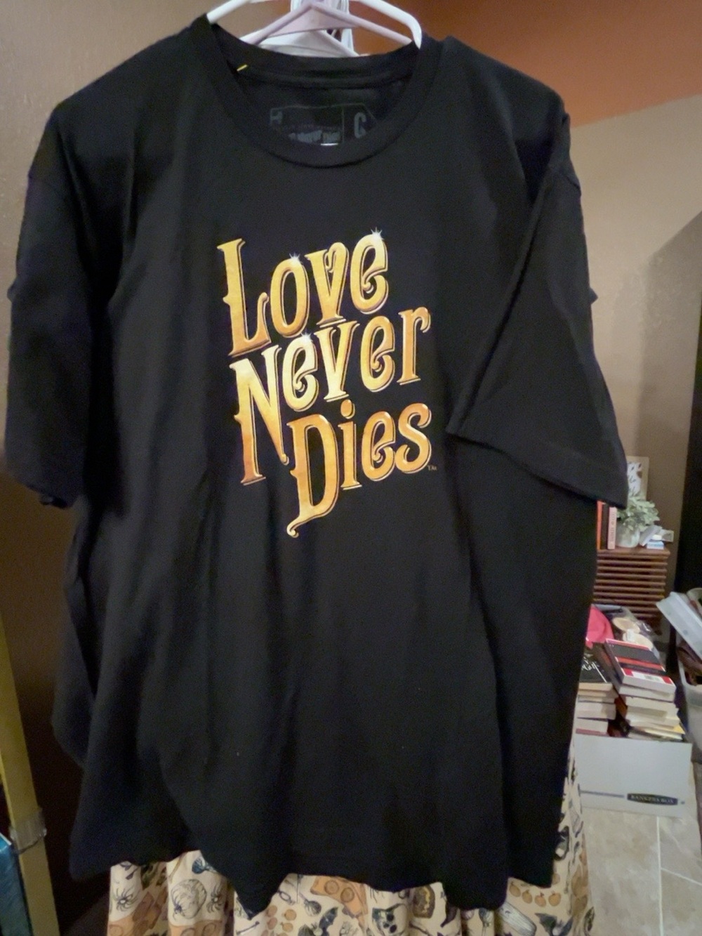 Love Never Dies Phantom Returns XL 2017 Tour T Shirt Andrew Lloyd Webber - Picture 5 of 5